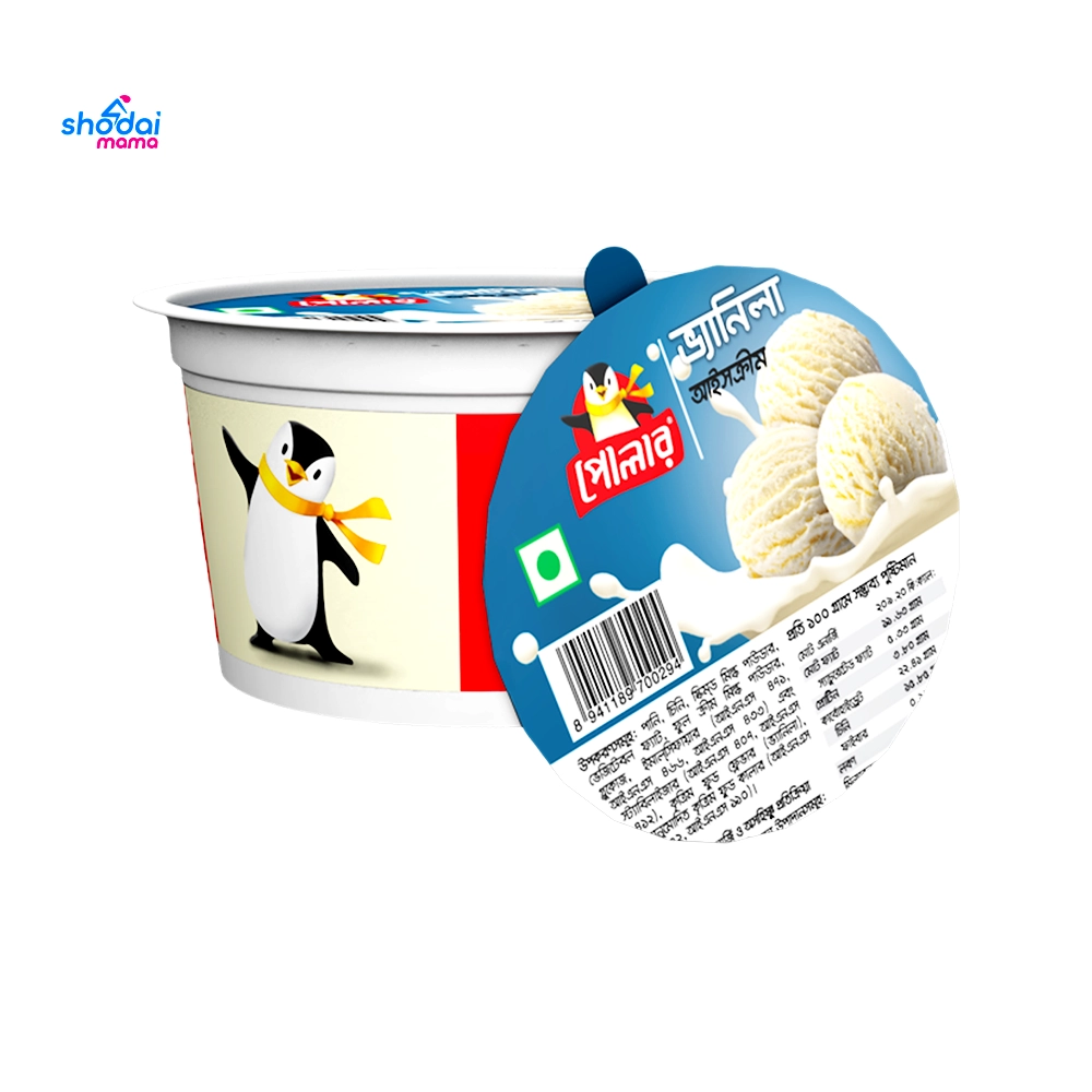 Polar Cup Ice Cream Vanilla 100ml